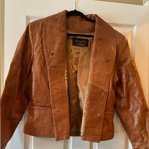 Henig Furs genuine leather jacket